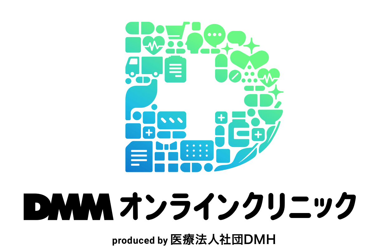 DMMオンラインクリニックのロゴ